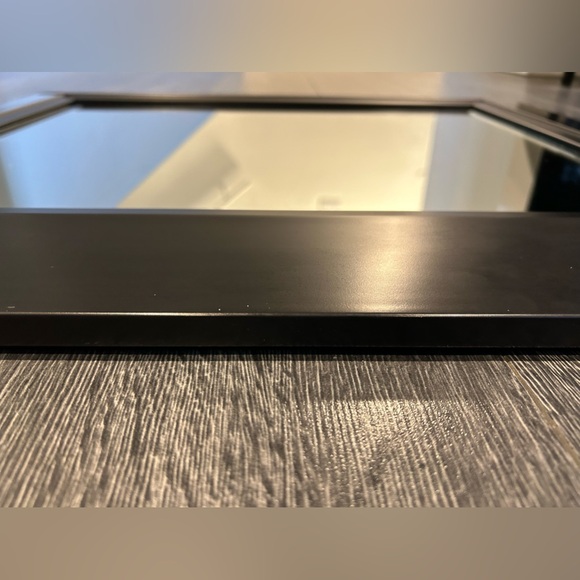 Mirror with black border 23.5” x 27.5” - Picture 5 of 10